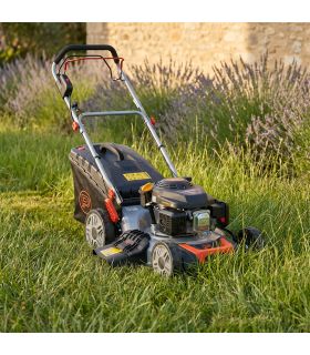 Tondeuse thermique 46 cm 139cc démarrage électrique et mulching inclus - POPSTER TLM046SM L139ES