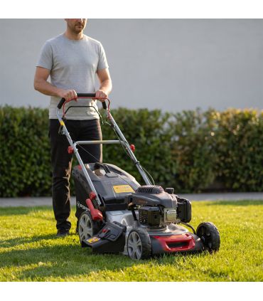 Tondeuse thermique 51 cm 166cc mulching inclus - POPSTER TLM051SM L166
