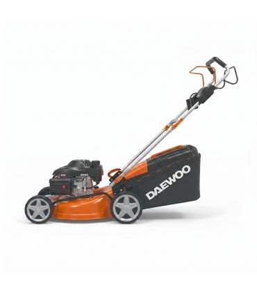 Tondeuse thermique autotractée 150cc 46cm coupe mulching DAEWOO DLM4600SP