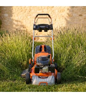 Tondeuse thermique autotractée 150cc 46cm coupe mulching DAEWOO DLM4600SP