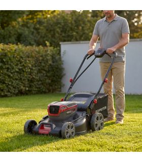 Tondeuse électrique 40V poussée, lame 50 cm, 40 min d'autonomie - POPSTER BLM236H-21 PAC