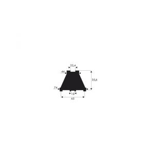 Support de lame Castelgarden Mac Garda - 22463015/0 - Modèles 474L Florica Tornado B500S