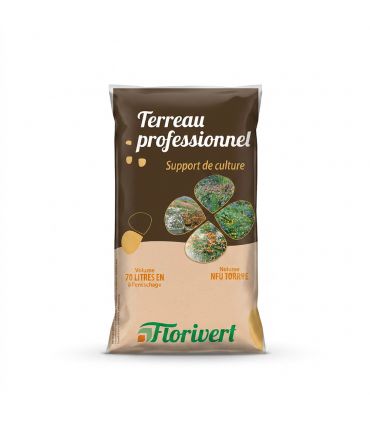 Palette de 36 sacs de 70 l de terreau prêt à l'emploi Fleurissement PAE Florivert NEG01617-36x70