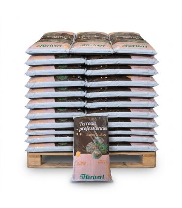 Palette de 36 sacs de 70 l de terreau prêt à l'emploi Fleurissement PAE Florivert NEG01617-36x70