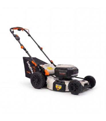 Tondeuse électrique sans fil 62V DAEWOO, lame 46 cm, batterie 4Ah et chargeur - DALLM62-18SP-K1