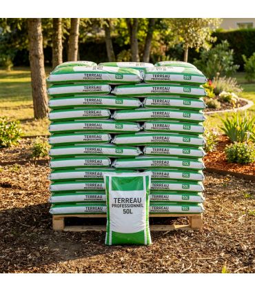 Substrat jardinières et bacs 42 sacs de 50 litres PRO11-42x50