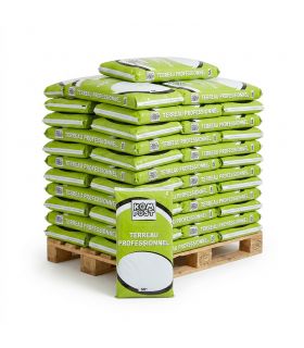 Substrat TTV semi intensif recyclé palette de 48 sacs de 50 litres PRO161-48x50