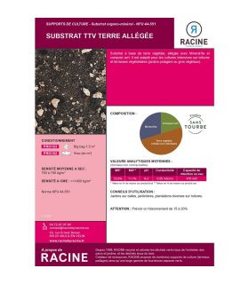 Substrat TTV terre allégée Big bag de 1,5m3 PRO163