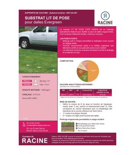 Substrat de lit de pose pour dalles EVER GREEN Big bag de 1m3 PRO421