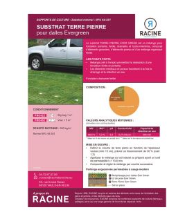 Substrat de terre pierre pour dalles EVER GREEN Big bag de 1m3 PRO422