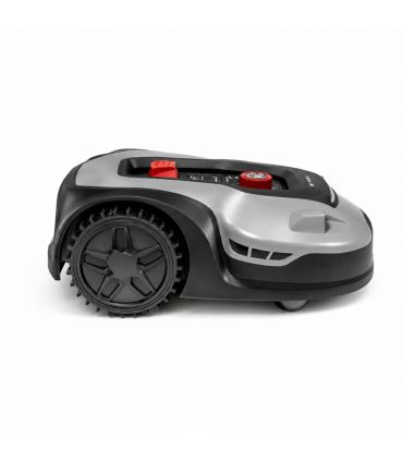 Robot tondeuse électrique autonome - Batterie 20V / 5 Ah, Largeur de coupe 22 cm, jusqu'à 2000 m2 de pelouse, Application