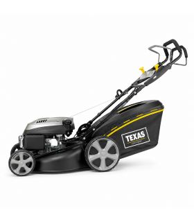 Tondeuse thermique tractée 173 cc 4,3cv, largeur de coupe de 51 cm, fonction mulching, avec pack d'accessoires - TEXAS