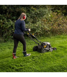 Tondeuse thermique tractée 2900W, démarrage électrique, coupe mulching 51cm - TEXAS Razor 5161TR/WE