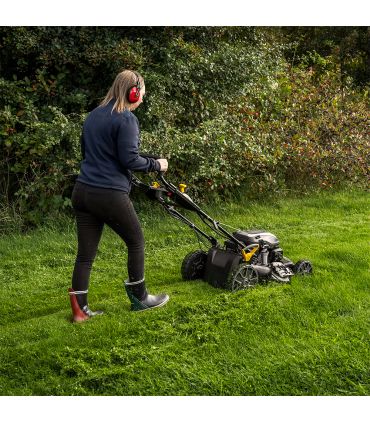 Tondeuse thermique tractée 2900W, démarrage électrique, coupe mulching 51cm - TEXAS Razor 5161TR/WE