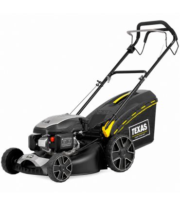 Tondeuse thermique à traction puissance 2600W, coupe mulching 46cm, 6 hauteurs de coupe - TEXAS Razor 4611TR/W