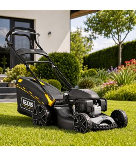 Tondeuse thermique à traction 2600W, coupe mulching 51cm, 6 hauteurs de coupe - TEXAS Razor 5191TR/W
