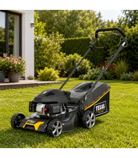 Tondeuse thermique autotractée 78,5cc - poids léger de 25kg, coupe mulching 42cm - TEXAS Razor 4210TR