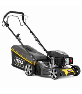 Tondeuse thermique tractée 196 cc, coupe mulching 53cm, bac ramassage 65 litres - TEXAS Premium 5320TR/W