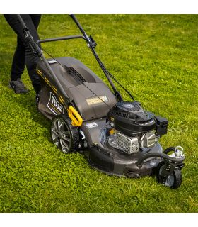 Tondeuse thermique Tractéé 145cc 3 roues avec coupe mulching 46cm - TEXAS ZT4675TR/W