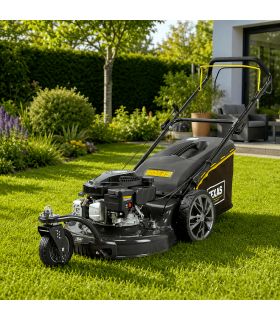 Tondeuse thermique Tractéé 170cc 3 roues avec coupe mulching 51cm - TEXAS ZT ZT 5175TR/W