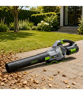 Souffleur de feuilles 56V, 1138 m³/h, batterie 5Ah & chargeur rapide inclus - EGO LB6704E