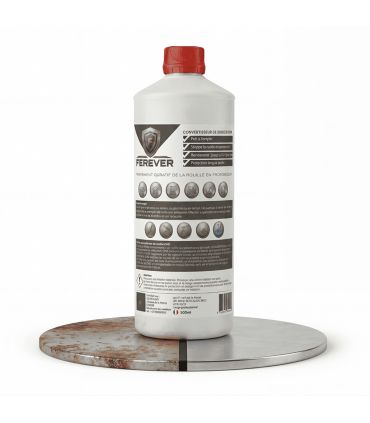 Convertisseur de rouille 0,5L longue durée, séchage rapide - FEREVER CV01 