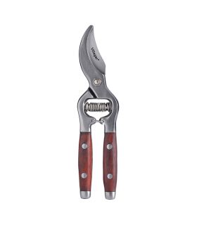 Sécateur manches bois, Coupe 12mm, VILLAGER PS 110
