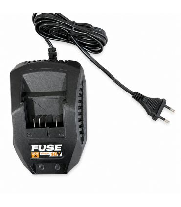 Chargeur rapide batterie 2,4 Ah 70 watts outils électrique 18v Villager Fuse