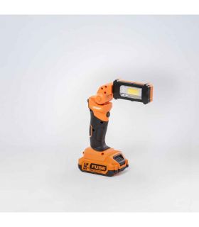 Lampe d'inspection sur batterie rechargeable électrique 18V pliante et tournante 180° Fuse VLN 9120 sans batterie et chargeur