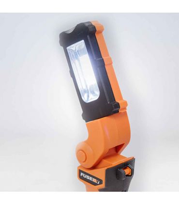 Lampe d'inspection sur batterie rechargeable électrique 18V pliante et tournante 180° Fuse VLN 9120 sans batterie et chargeur