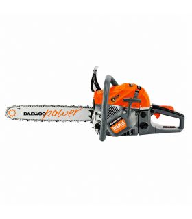 Tronçonneuse thermique professionnelle 54,6cc 2,3cv guide 50 cm anti vibration DAEWOO DCS5820