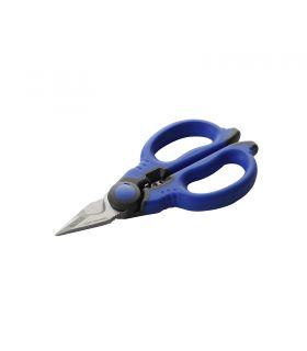 Ciseaux électricien dénude-fils 160mm avec étui ALYCO