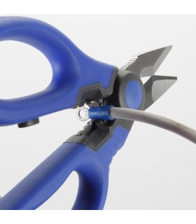 Ciseaux électricien dénude-fils 160mm avec étui ALYCO