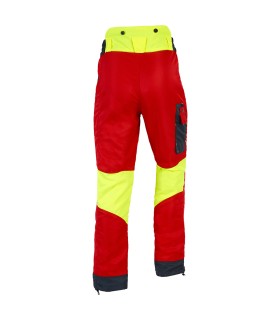 Pantalon anti-coupure Pantalon authentic cl 1 type a rouge SOLIDUR AUPARE