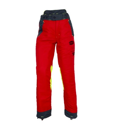 Pantalon anti-coupure Pantalon authentic cl 1 type a rouge SOLIDUR AUPARE