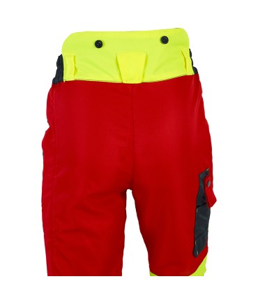 Pantalon anti-coupure Pantalon authentic cl 1 type a rouge SOLIDUR AUPARE