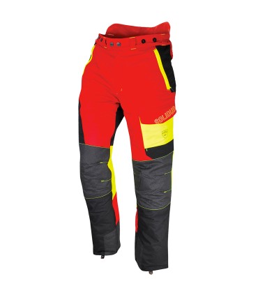 Pantalon anti-coupure Pantalon comfy rouge cl1 type a SOLIDUR COPARE