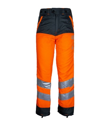 Pantalon anti-coupure Pantalon glow classe 3 type a orange SOLIDUR HVPA3AOR