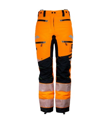 Pantalon anti-coupure Pantalon ultralight cl 1 type a femme orange hv ris-3279-tom SOLIDUR ULPFRI1A