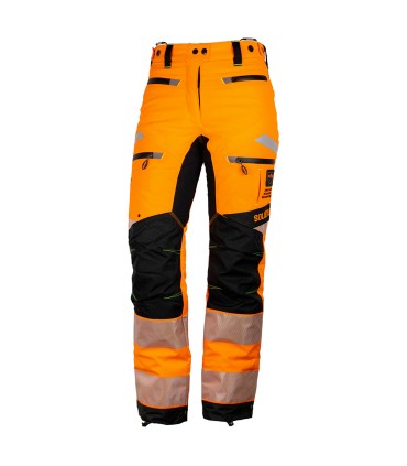 Pantalon anti-coupure Pantalon ultralight cl 1 type a femme orange hv ris-3279-tom SOLIDUR ULPFRI1A