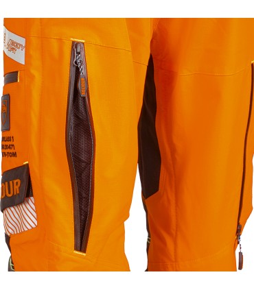 Pantalon anti-coupure Pantalon ultralight cl 1 type a homme orange hv ris-3279-tom SOLIDUR ULPHRI1A