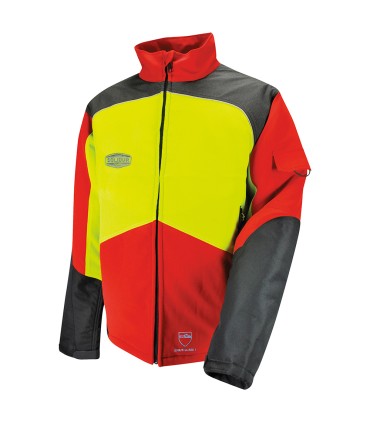 Veste anti-coupure Veste comfy rouge cl 1 SOLIDUR COVERE