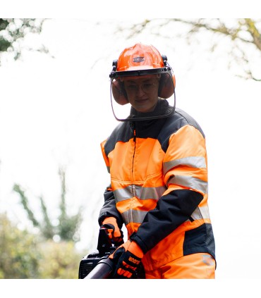 Veste anti-coupure Veste glow orange SOLIDUR HVVEOR