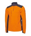 Polaire gaufree orange SOLIDUR COB