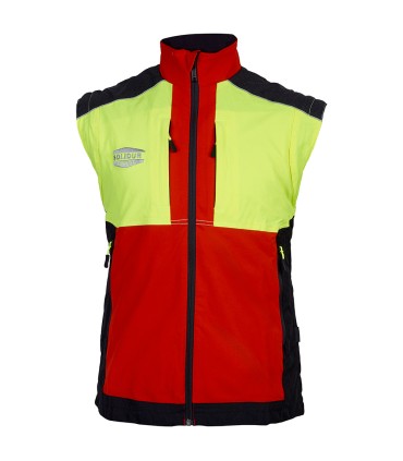 Veste de travail / softshell Veste infinity rouge SOLIDUR INVERE