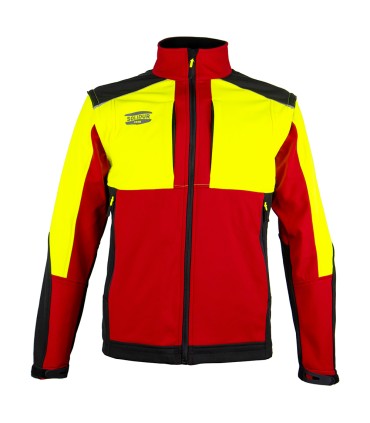 Veste de travail / softshell Veste softshell woda rouge SOLIDUR WODARE