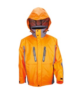 Vêtement de pluie Veste de pluie orange h2o SOLIDUR H2OVEOR