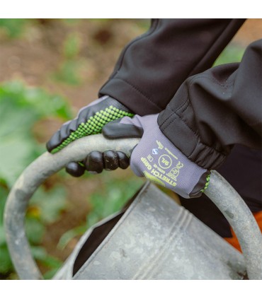 Gants de travail / manutention Gants stretch grip (par 12paires delotables) SOLIDUR GAT01