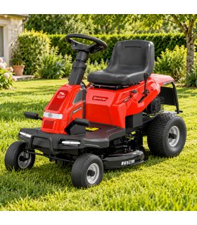 Tondeuse rider 224 cm³, largeur 74 cm, mulching et boîte 5 vitesses - POPSTER TRM074S-L224
