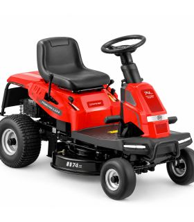 Tondeuse rider 224 cm³, largeur 74 cm, mulching et boîte 5 vitesses - POPSTER TRM074S-L224